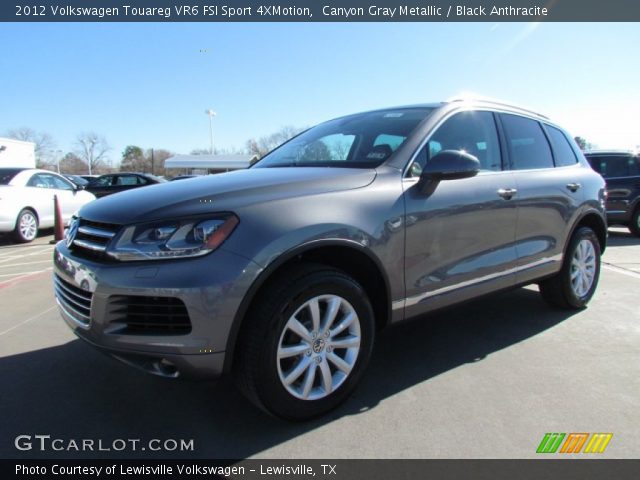 2012 Volkswagen Touareg VR6 FSI Sport 4XMotion in Canyon Gray Metallic