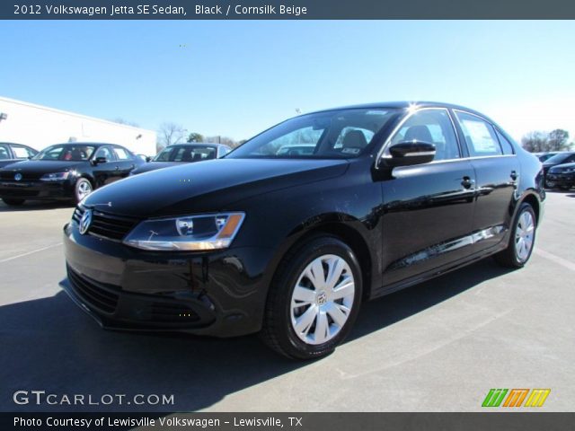 2012 Volkswagen Jetta SE Sedan in Black