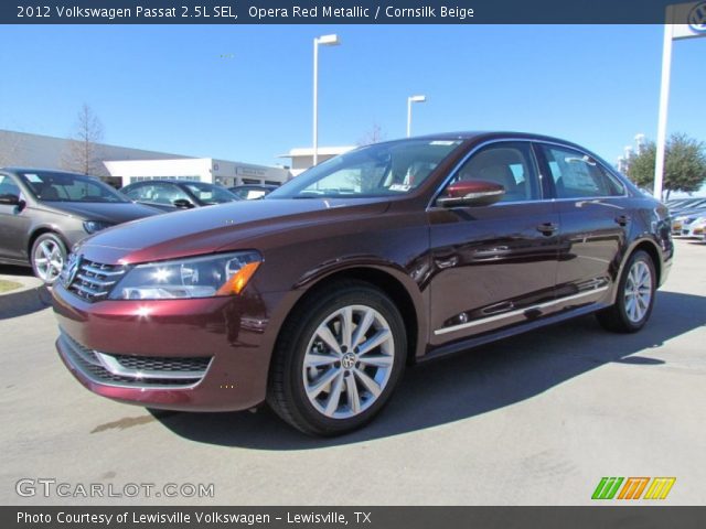 2012 Volkswagen Passat 2.5L SEL in Opera Red Metallic