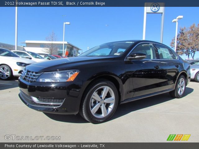 2012 Volkswagen Passat TDI SE in Black