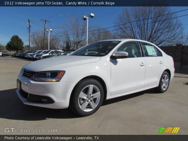 2012 Volkswagen Jetta TDI Sedan in Candy White