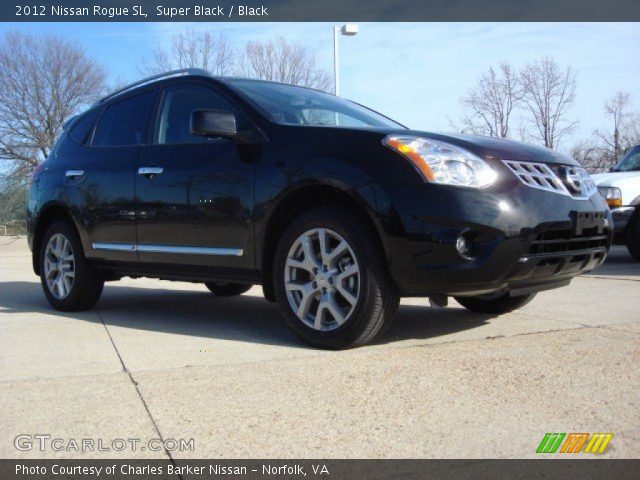 2012 Nissan Rogue SL in Super Black
