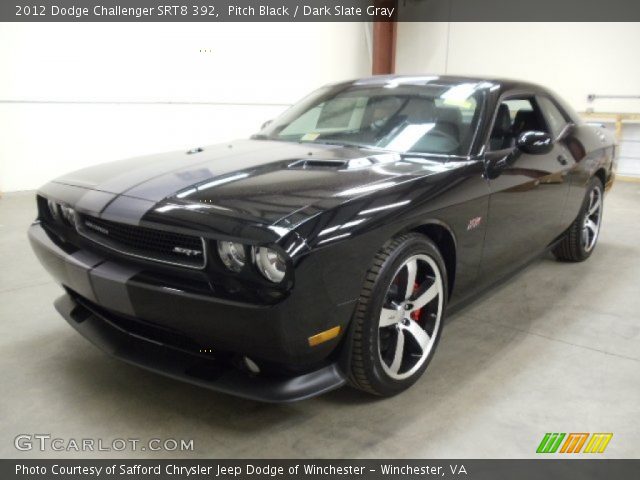 2012 Dodge Challenger SRT8 392 in Pitch Black