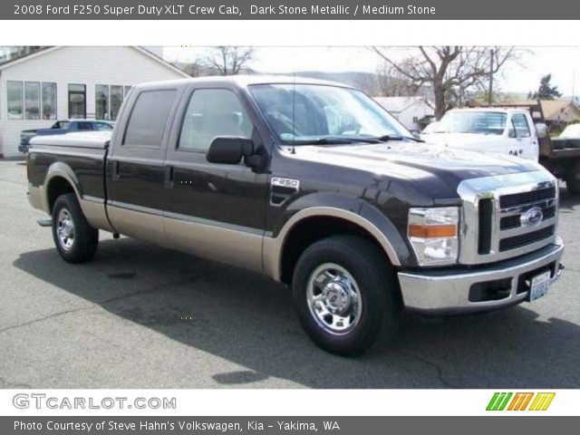 2008 Ford F250 Super Duty XLT Crew Cab in Dark Stone Metallic