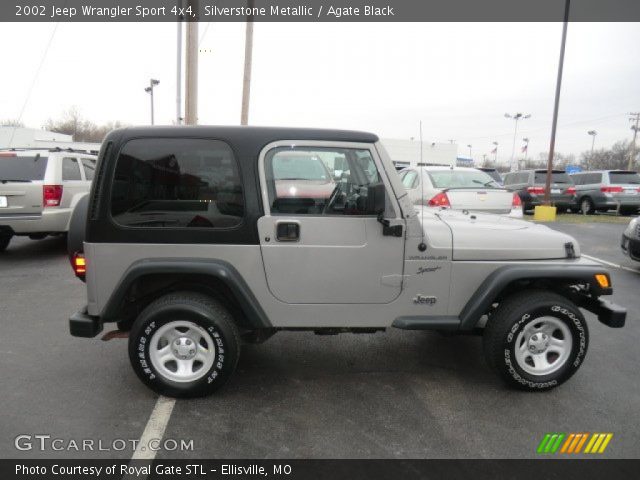 2002 Jeep Wrangler Sport 4x4 in Silverstone Metallic