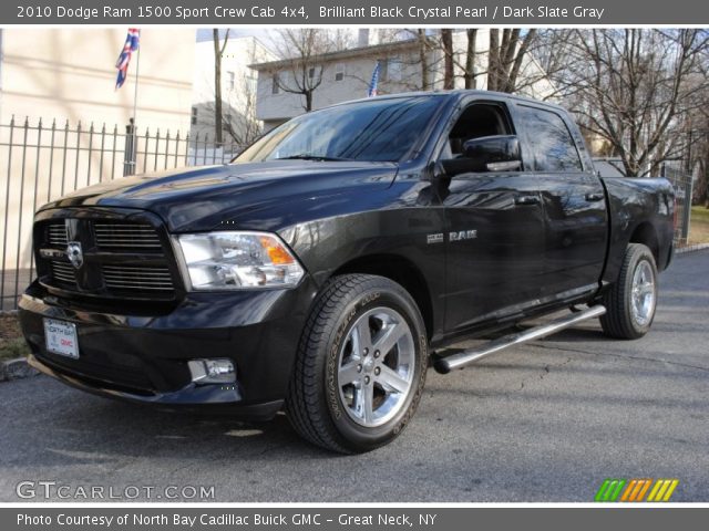 2010 Dodge Ram 1500 Sport Crew Cab 4x4 in Brilliant Black Crystal Pearl