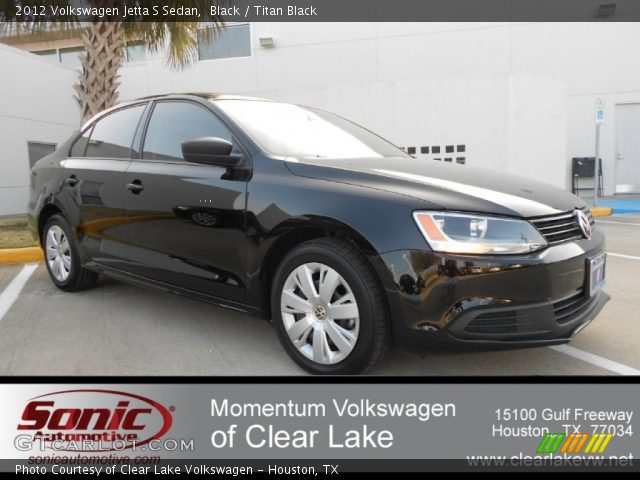 2012 Volkswagen Jetta S Sedan in Black