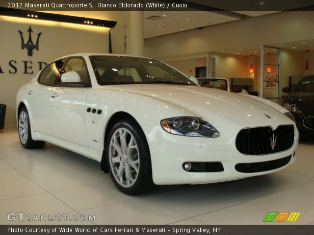 2012 Maserati Quattroporte S in Bianco Eldorado (White)