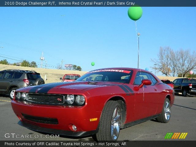 2010 Dodge Challenger R/T in Inferno Red Crystal Pearl