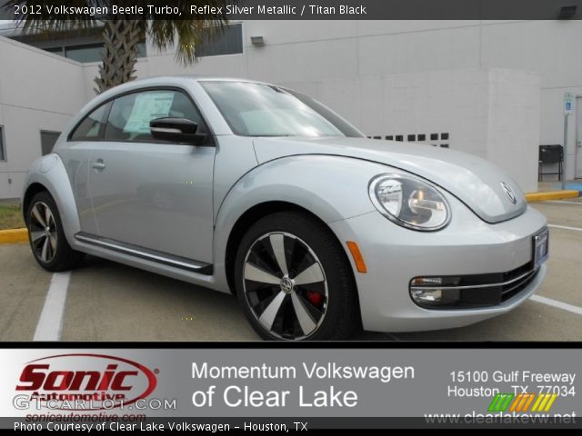 2012 Volkswagen Beetle Turbo in Reflex Silver Metallic