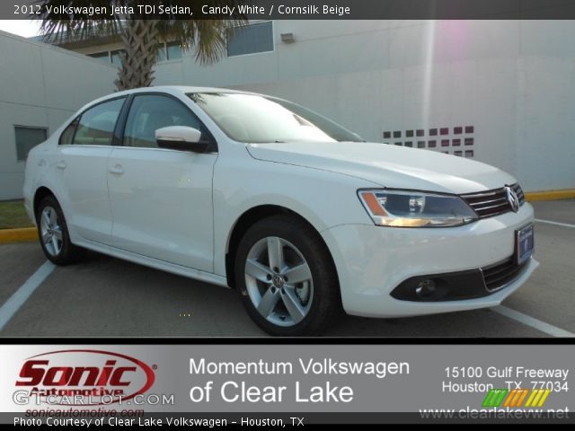 2012 Volkswagen Jetta TDI Sedan in Candy White