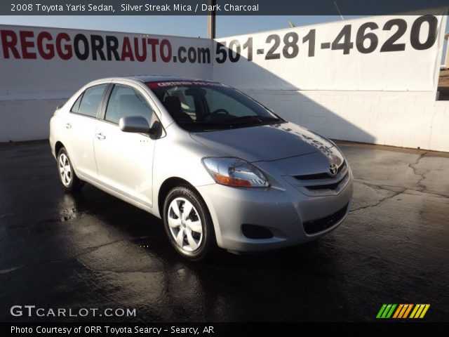 2008 Toyota Yaris Sedan in Silver Streak Mica