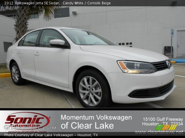 2012 Volkswagen Jetta SE Sedan in Candy White
