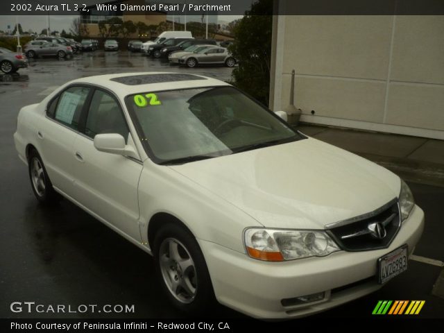 2002 Acura TL 3.2 in White Diamond Pearl