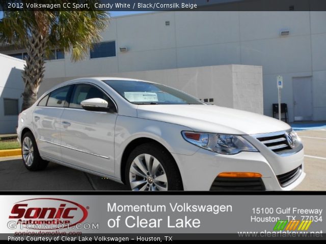 2012 Volkswagen CC Sport in Candy White