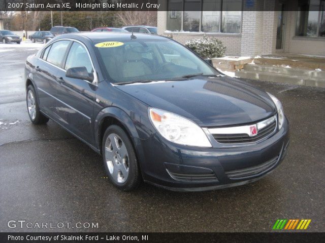 2007 Saturn Aura XE in Midnight Blue Metallic