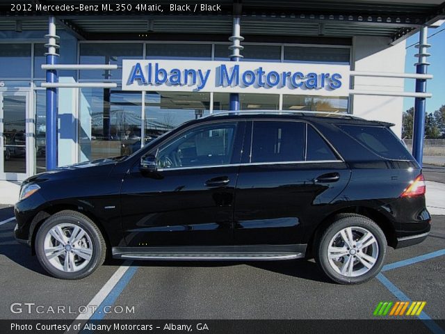 2012 Mercedes-Benz ML 350 4Matic in Black