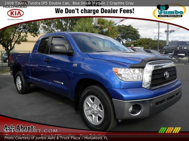 2008 Toyota Tundra SR5 Double Cab in Blue Streak Metallic