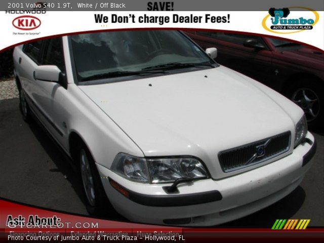 2001 Volvo S40 1.9T in White