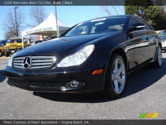 2006 Mercedes-Benz CLS 500 in Black
