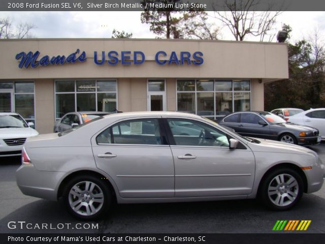 2008 Ford Fusion SEL V6 in Silver Birch Metallic