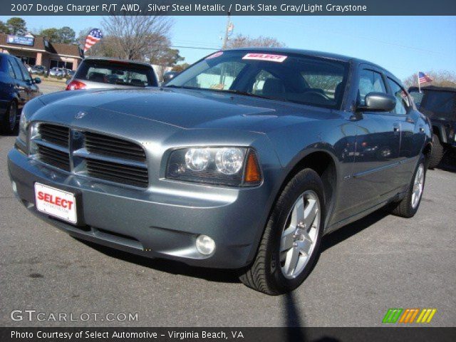 2007 Dodge Charger R/T AWD in Silver Steel Metallic