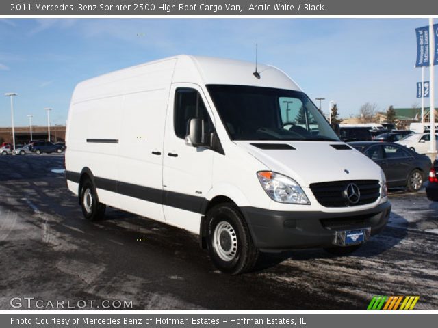 2011 Mercedes-Benz Sprinter 2500 High Roof Cargo Van in Arctic White