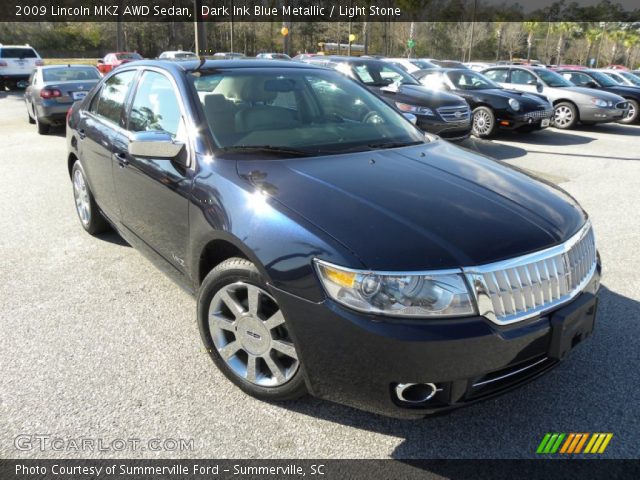 2009 Lincoln MKZ AWD Sedan in Dark Ink Blue Metallic