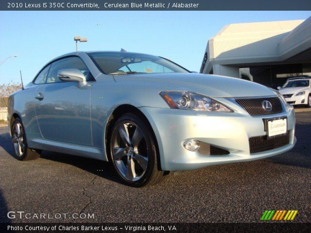 2010 Lexus IS 350C Convertible in Cerulean Blue Metallic