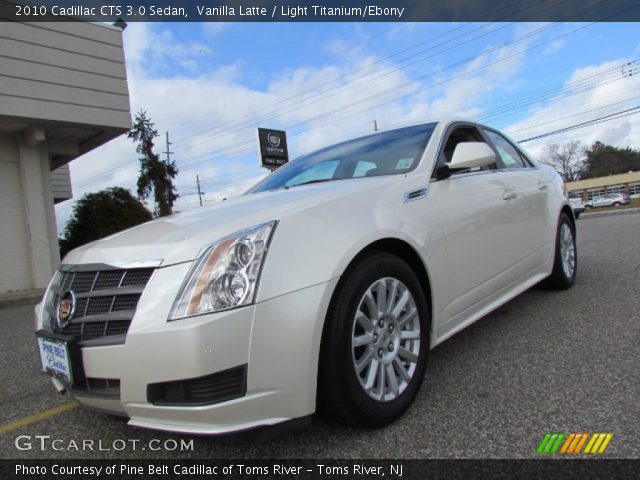 2010 Cadillac CTS 3.0 Sedan in Vanilla Latte