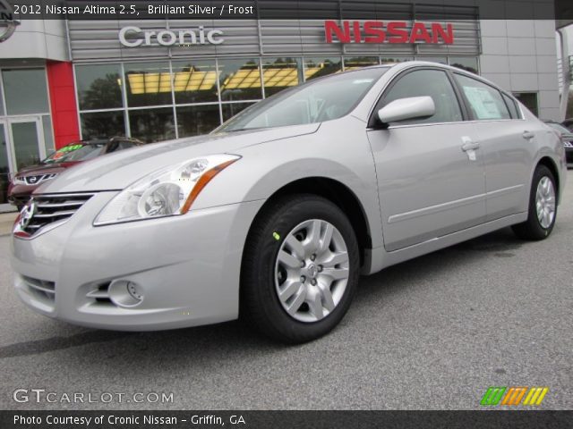 2012 Nissan Altima 2.5 in Brilliant Silver