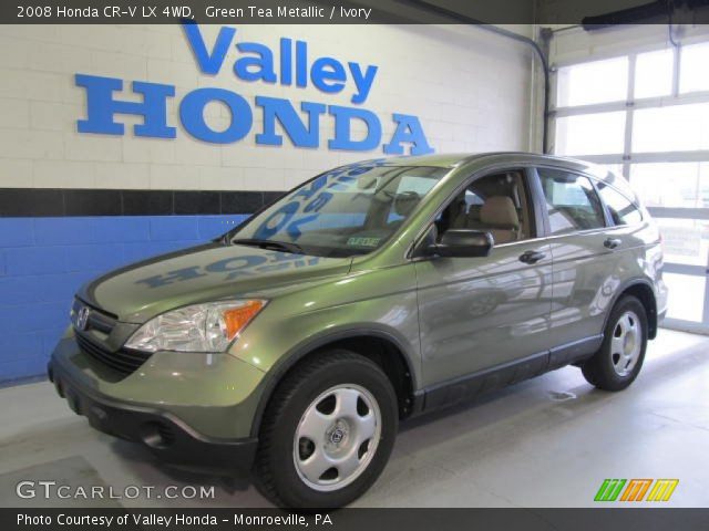 2008 Honda CR-V LX 4WD in Green Tea Metallic