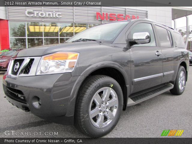 2012 Nissan Armada Platinum in Smoke Gray
