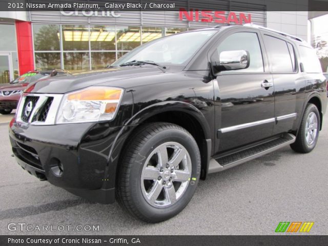 2012 Nissan Armada Platinum in Galaxy Black