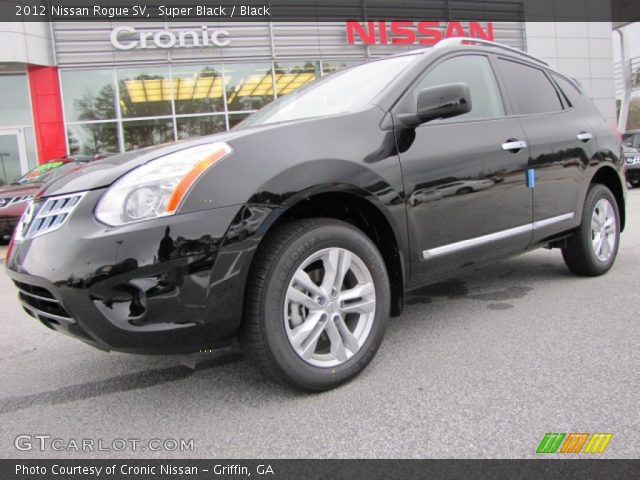 2012 Nissan Rogue SV in Super Black