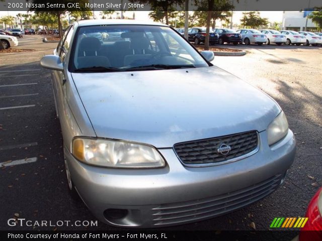 2002 Nissan Sentra GXE in Molten Silver