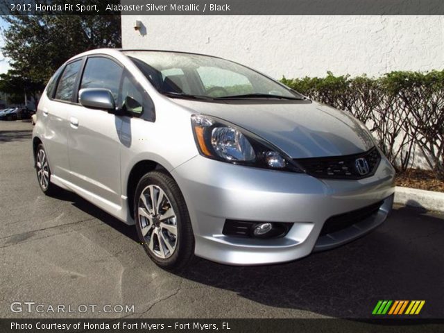 2012 Honda Fit Sport in Alabaster Silver Metallic
