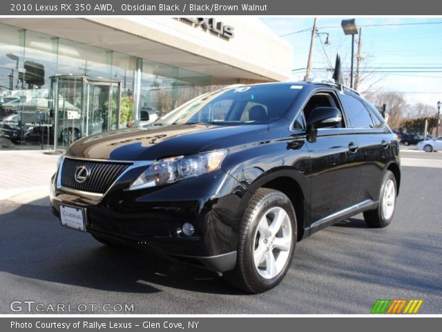 2010 Lexus RX 350 AWD in Obsidian Black
