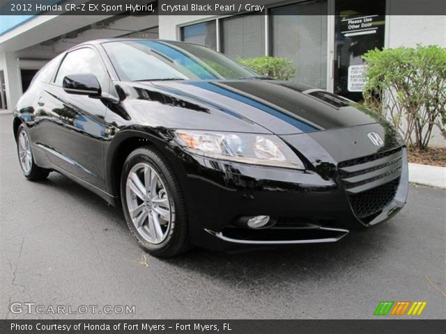 2012 Honda CR-Z EX Sport Hybrid in Crystal Black Pearl