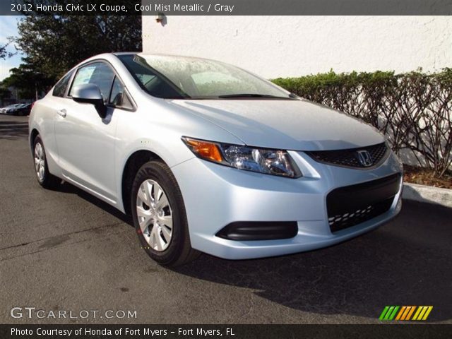 2012 Honda Civic LX Coupe in Cool Mist Metallic