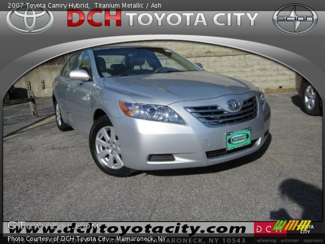 2007 Toyota Camry Hybrid in Titanium Metallic
