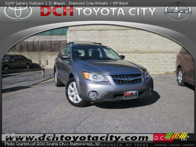 2008 Subaru Outback 2.5i Wagon in Diamond Gray Metallic