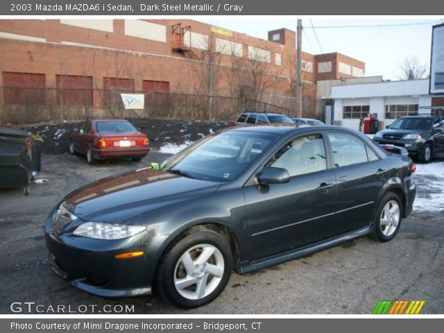 2003 Mazda MAZDA6 i Sedan in Dark Steel Metallic