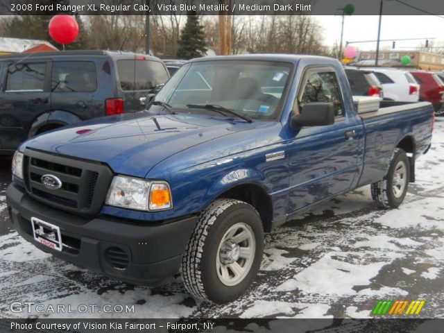 2008 Ford Ranger XL Regular Cab in Vista Blue Metallic