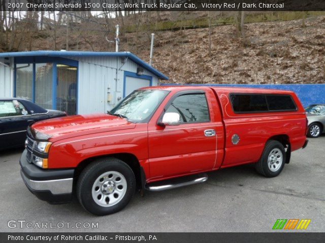 2007 Chevrolet Silverado 1500 Classic Work Truck Regular Cab in Victory Red