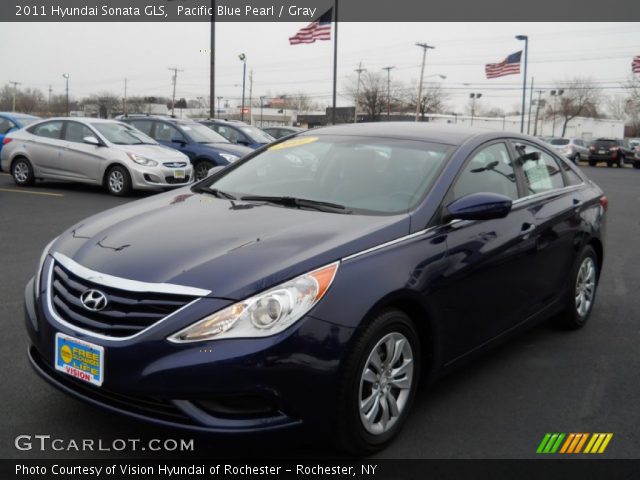 2011 Hyundai Sonata GLS in Pacific Blue Pearl