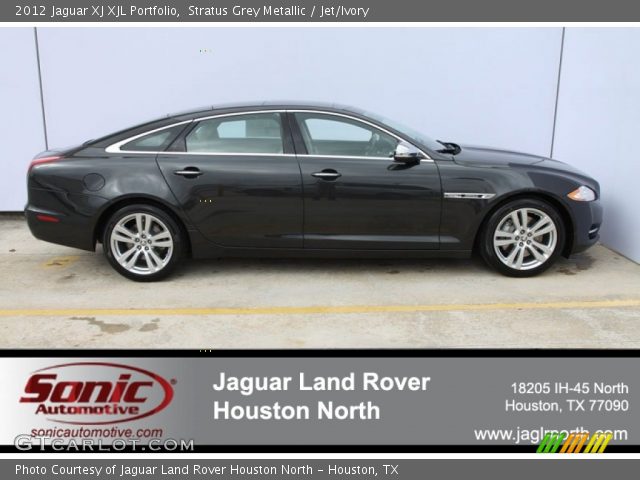 2012 Jaguar XJ XJL Portfolio in Stratus Grey Metallic