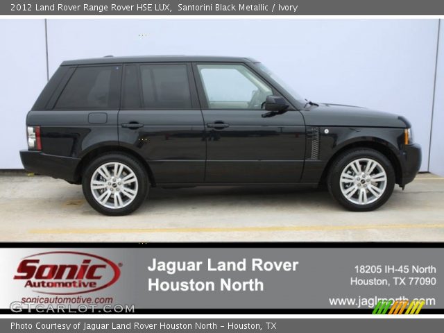 2012 Land Rover Range Rover HSE LUX in Santorini Black Metallic