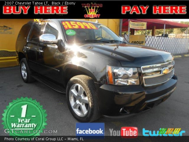 2007 Chevrolet Tahoe LT in Black