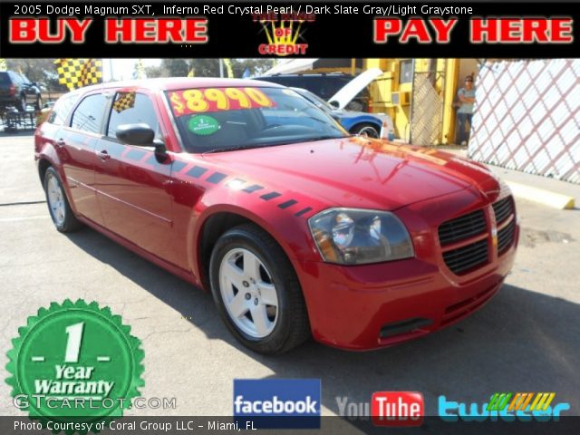 2005 Dodge Magnum SXT in Inferno Red Crystal Pearl